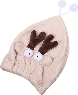 minkissy 1 Peça Touca De Cabelo Seco Pano De Microfibra Toalhas De Microfibra Para Cabelo Toalha De Secagem Rápida Touca De Banho De Microfibra Touca De Banho De Secagem De Cabelo Toalha