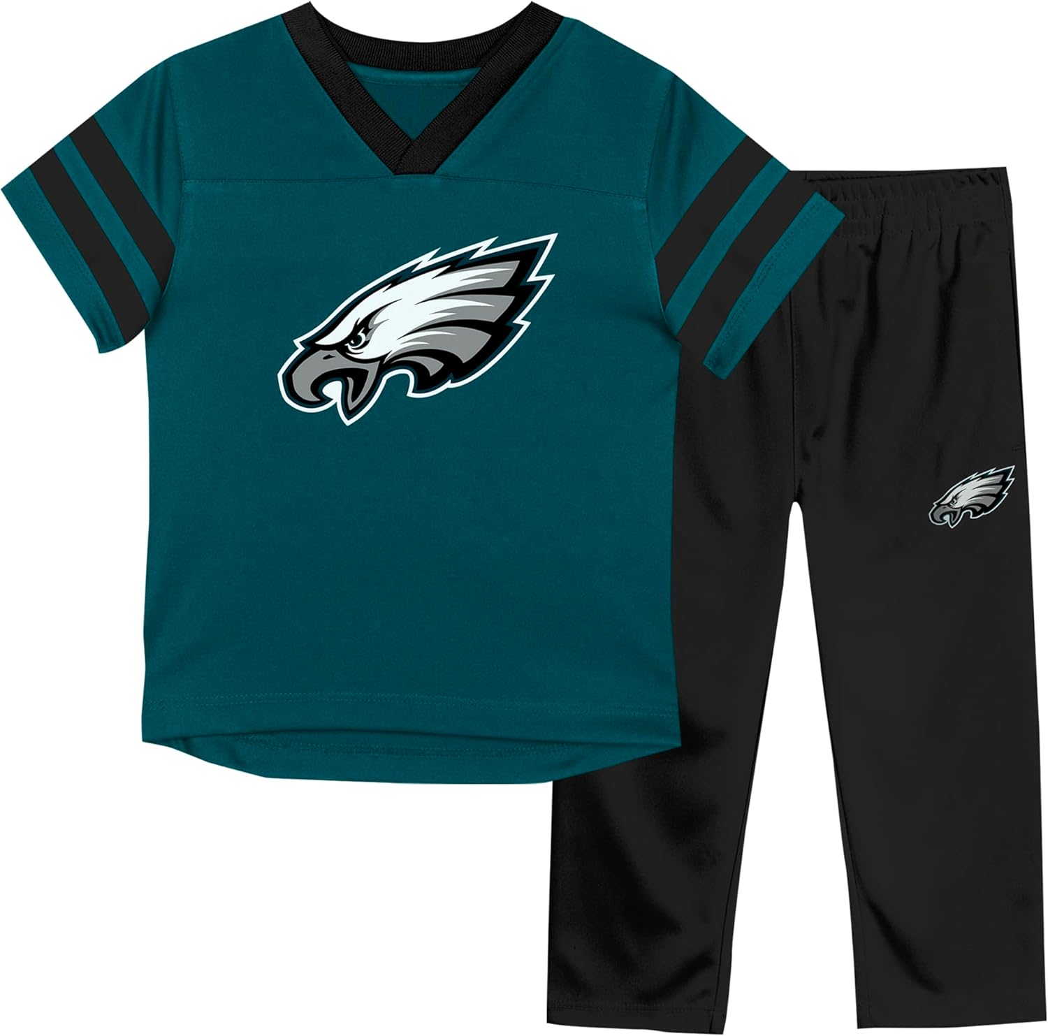 Outerstuff Toddler NFL Zone V-Neck T-Shirt & Pants Set