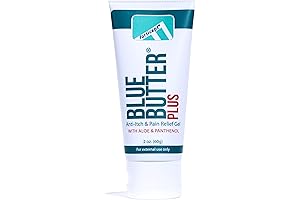 Blue Butter Plus Dog Itching Skin Relief Cream: Fast-Acting Hot Spot Treatment...