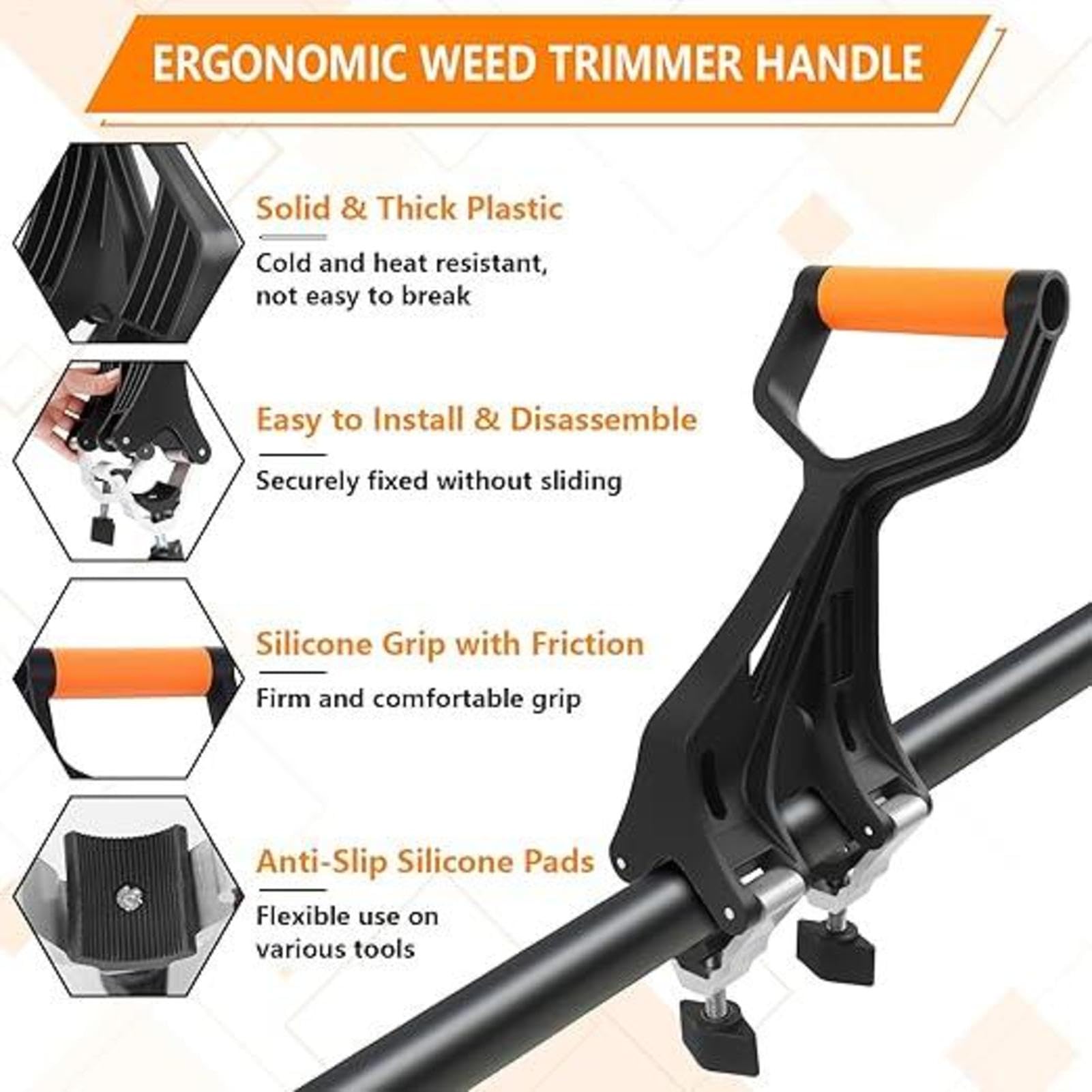 Prolongateur de manche pour pelle Installation ergonomique facile