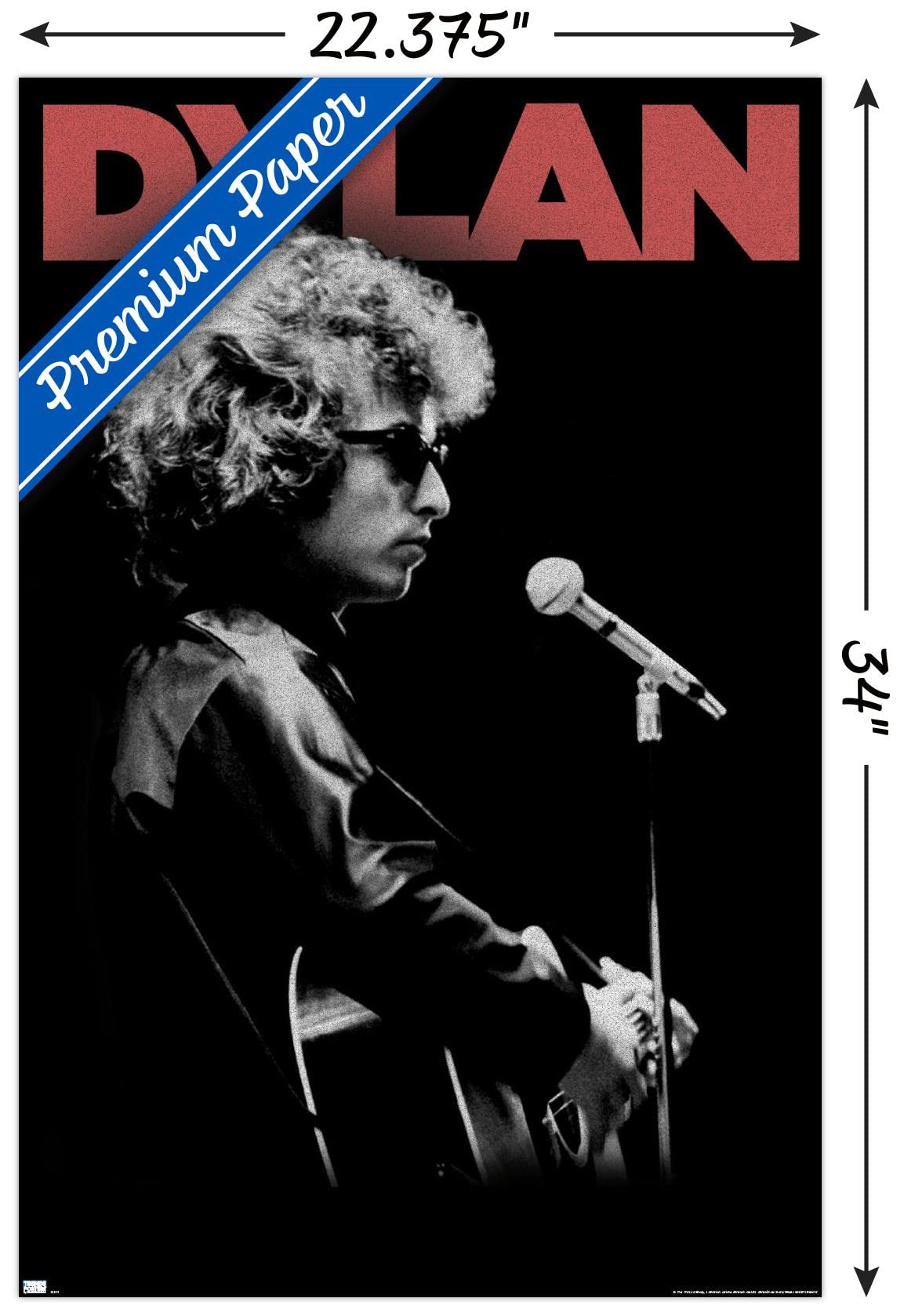 Amazon.com: Trends International Bob Dylan - Soundcheck Wall