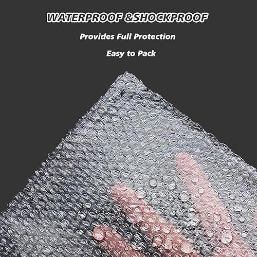 Miniatura 6 de 50 bolsas de burbujas, bolsas de burbujas de 8 x 10 pulgadas para envío, bolsas de burbujas de doble pared para embalaje por correo, mudanza y