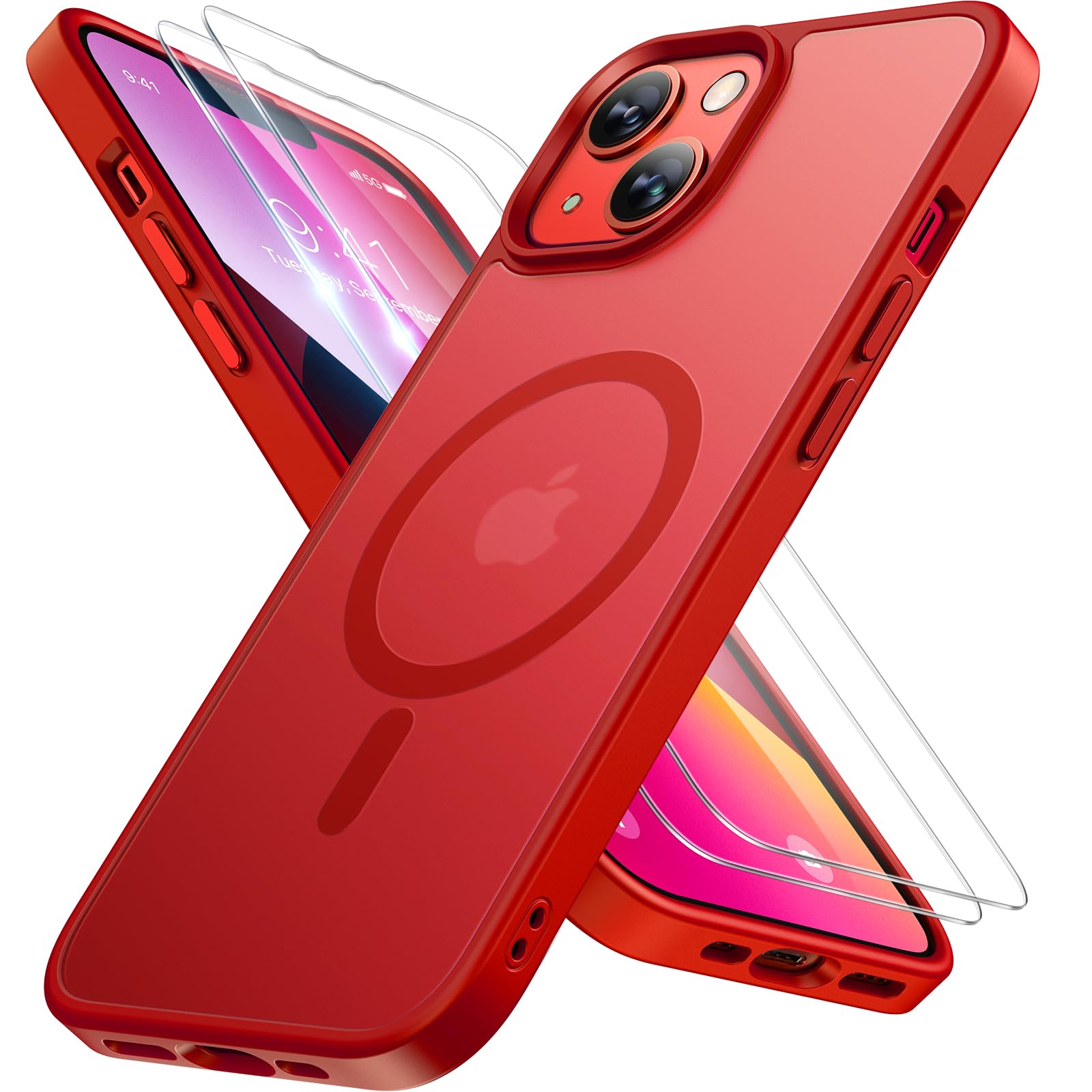 Amazon.com: Miracase Magnetic for iPhone 14 Case 6.1 inch