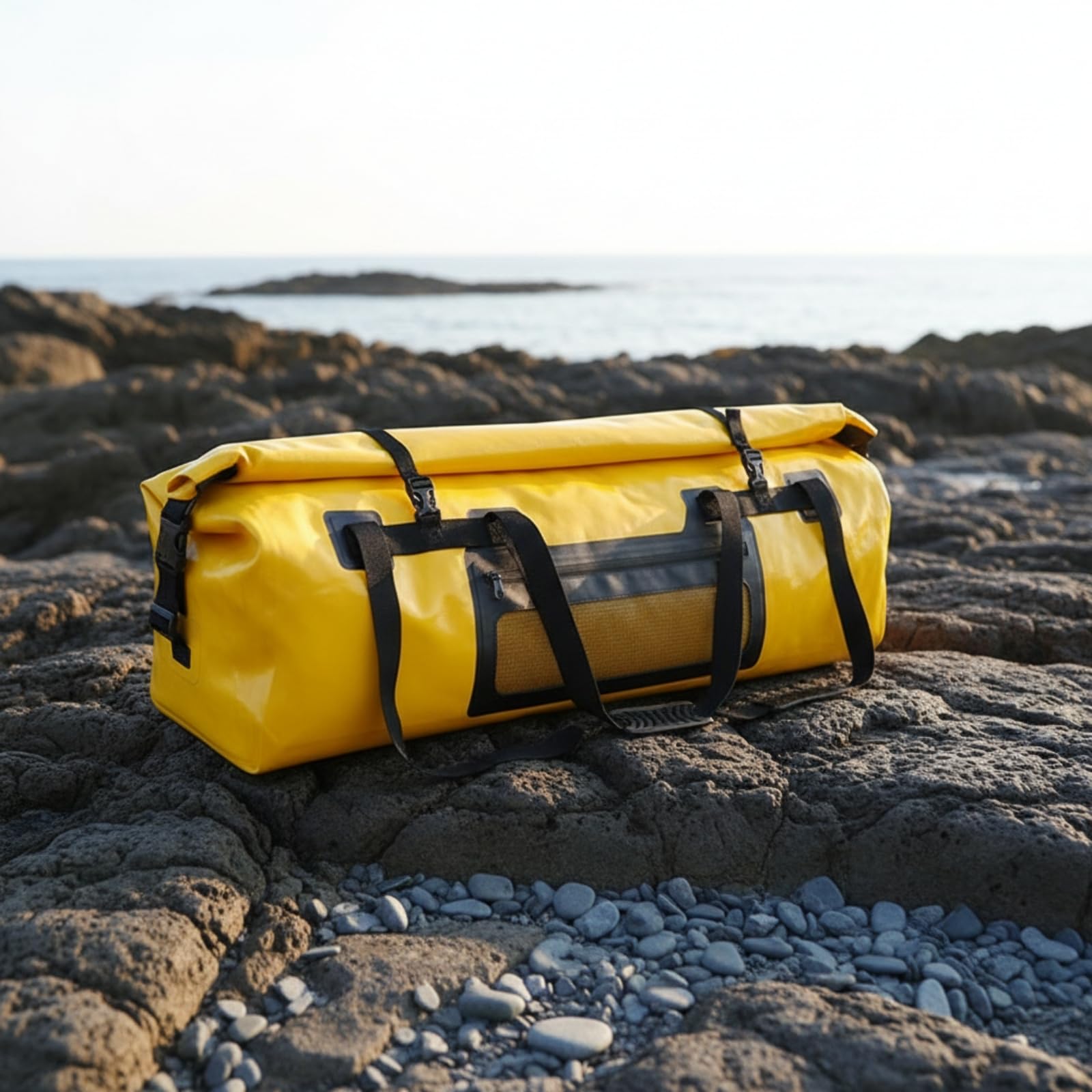 Isoliert Fischkühltasche mit Netztasche