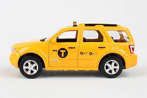 Miniatura 3 de Daron NYC DIE-CASTFORD Escape Taxi 143 (NY73310), amarillo, negro