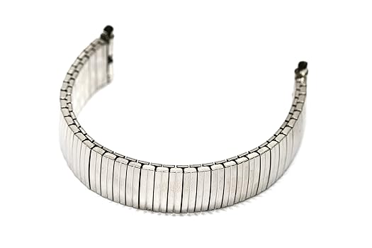 Amazon | Speidel 16～21mm ショート 腕時計伸縮バンド