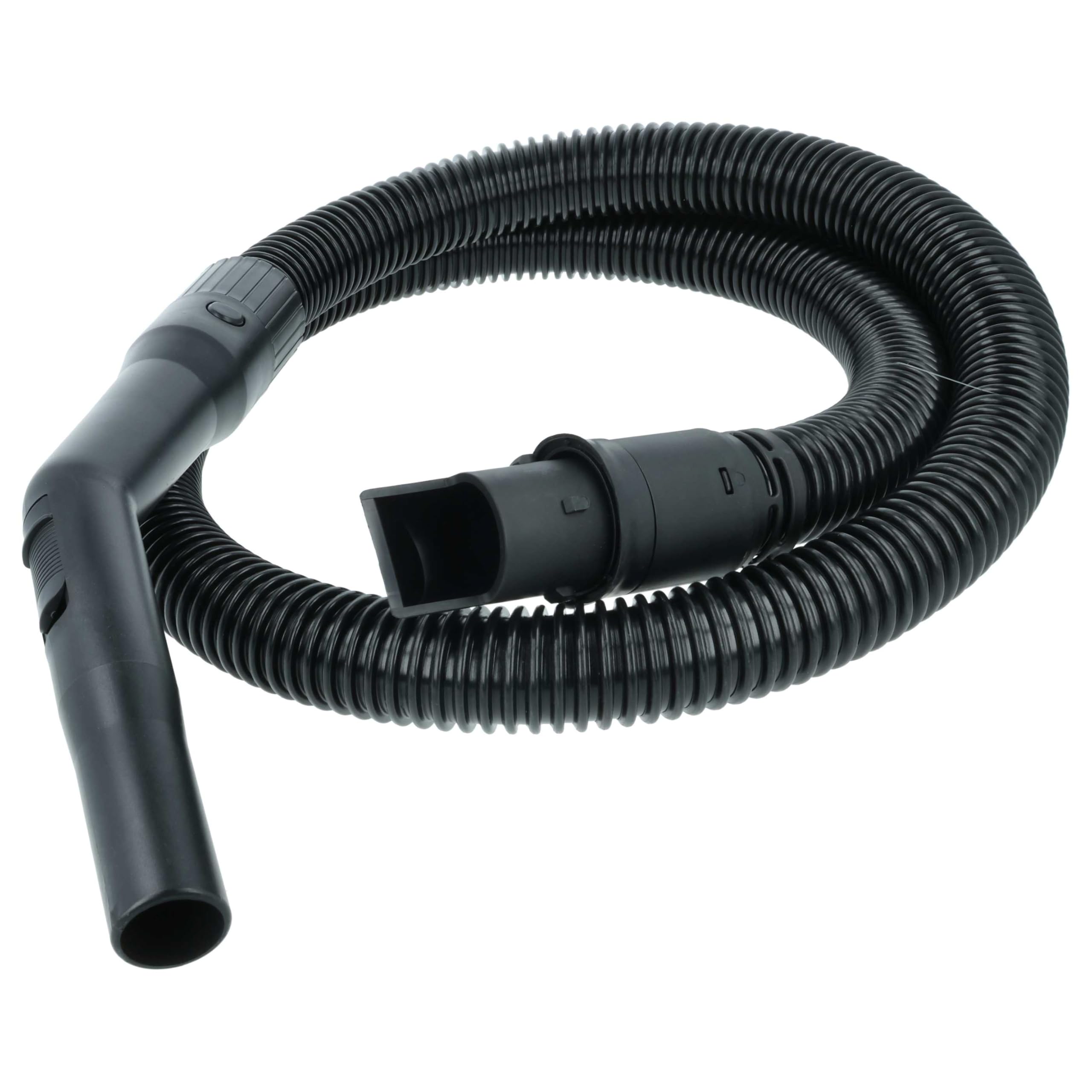 vhbw tubo di ricambio flessibile compatibile con Taski AERO 8, 11, 10, 13, 12, 15, 14, 15 Plus aspirapolvere - 2,17 m, impugnatura, ø 32mm