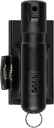 SABRE Mighty Discreet - Spray de pimienta, protege contra múltiples amenazas con 16 ráfagas, diseño ultracompacto, 40 % más pequeño que otros