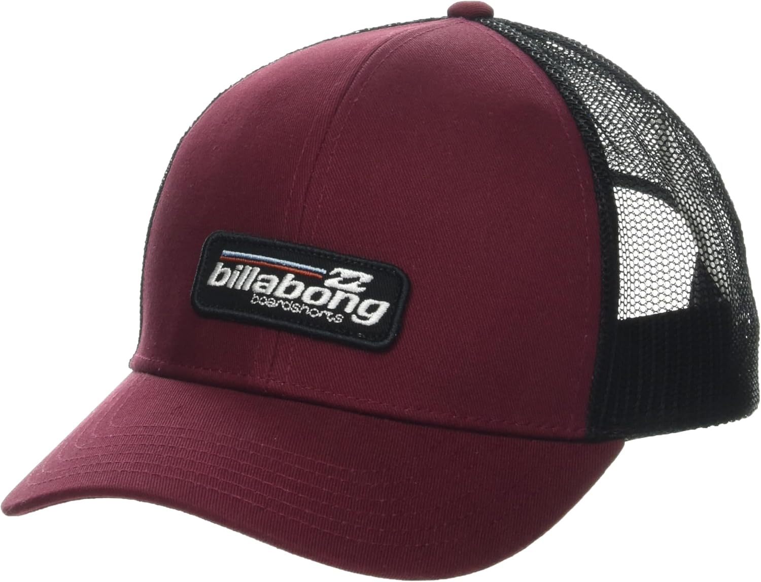 Billabong Men's All Day Adjustable Mesh Back Trucker Hat, Port