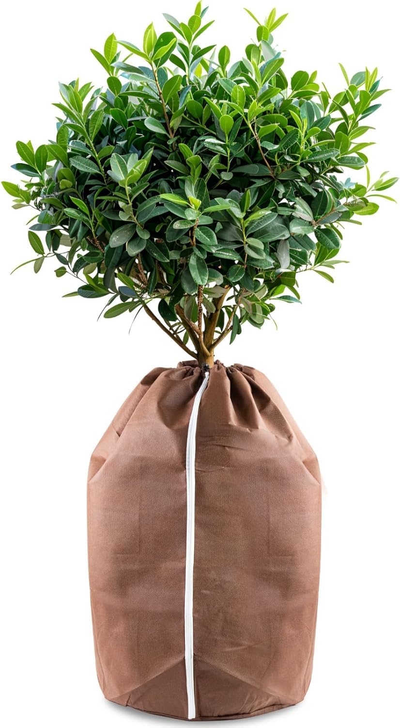 Wzzy Gurden Protezione Termica per Piante, Protezione Invernale per Piante, 45 x 55 cm, 70 g/m², Poliestere (1 Pezzo)