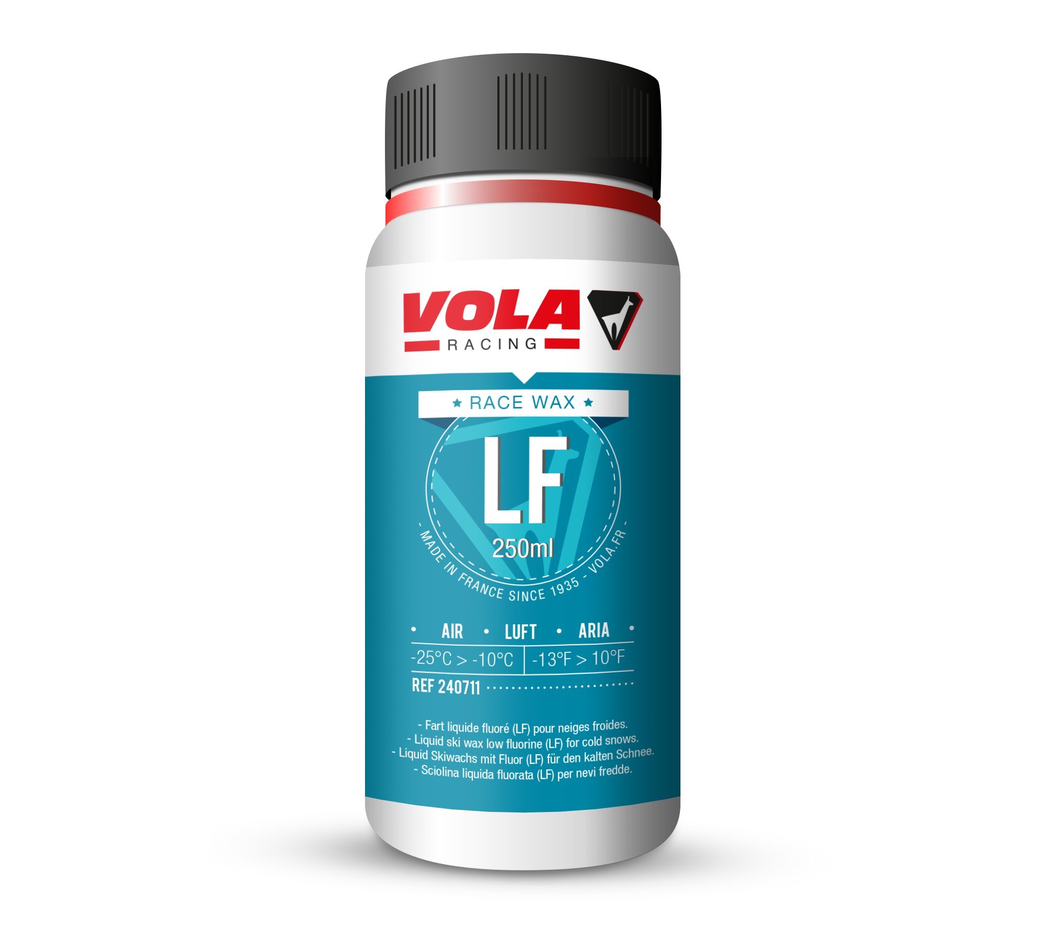 Vola 240711 Fart Liquide pour Ski Bleu 250 ML