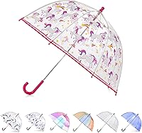 Vista 10 de Totes- Paraguas de burbujas transparente para niños con mango de fácil agarre), 2236N53