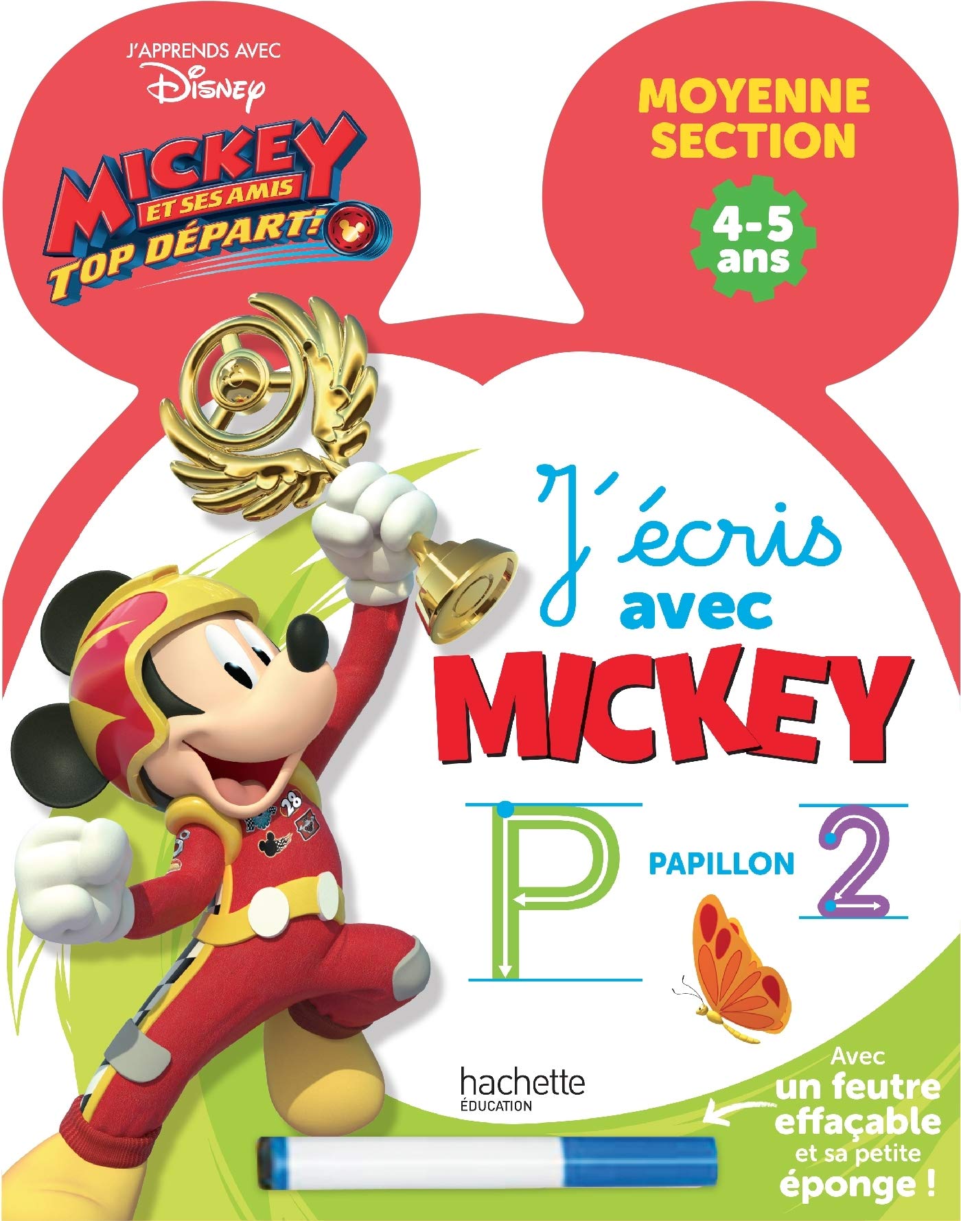 Livre Ardoise La Maison De Mickey Hachette Collection Ardoise J'écris avec Mickey Top départ MS : Collectif: Amazon.fr: Livres
