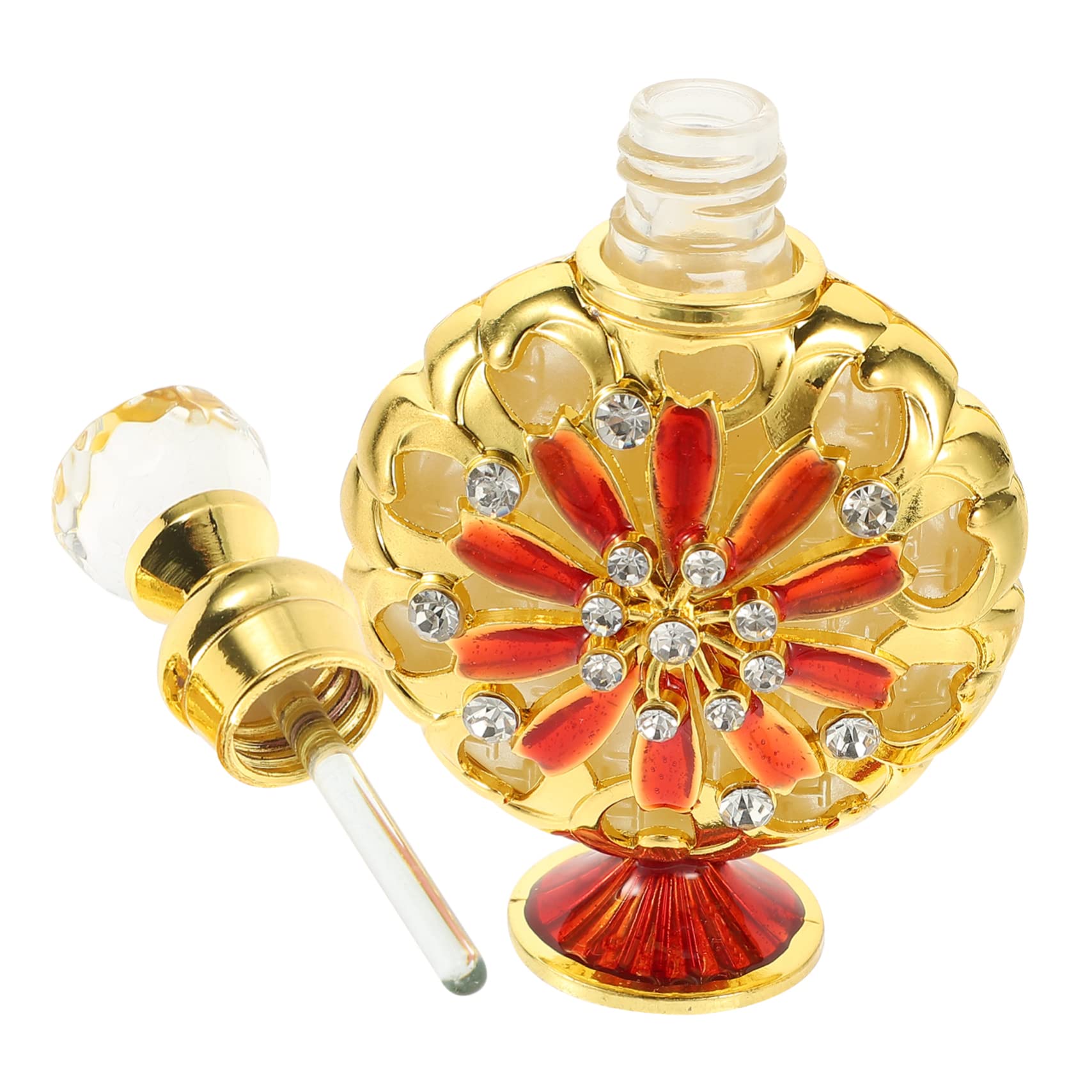 minkissy 2pezzi Bottiglia Di Profumo Ricaricabile Da Viaggio Contenitore Vintage Per Oli Essenziali Design Elegante e Pratico Per Cosmetici e Profumi Ottima Tenuta e Facile Da Riempire