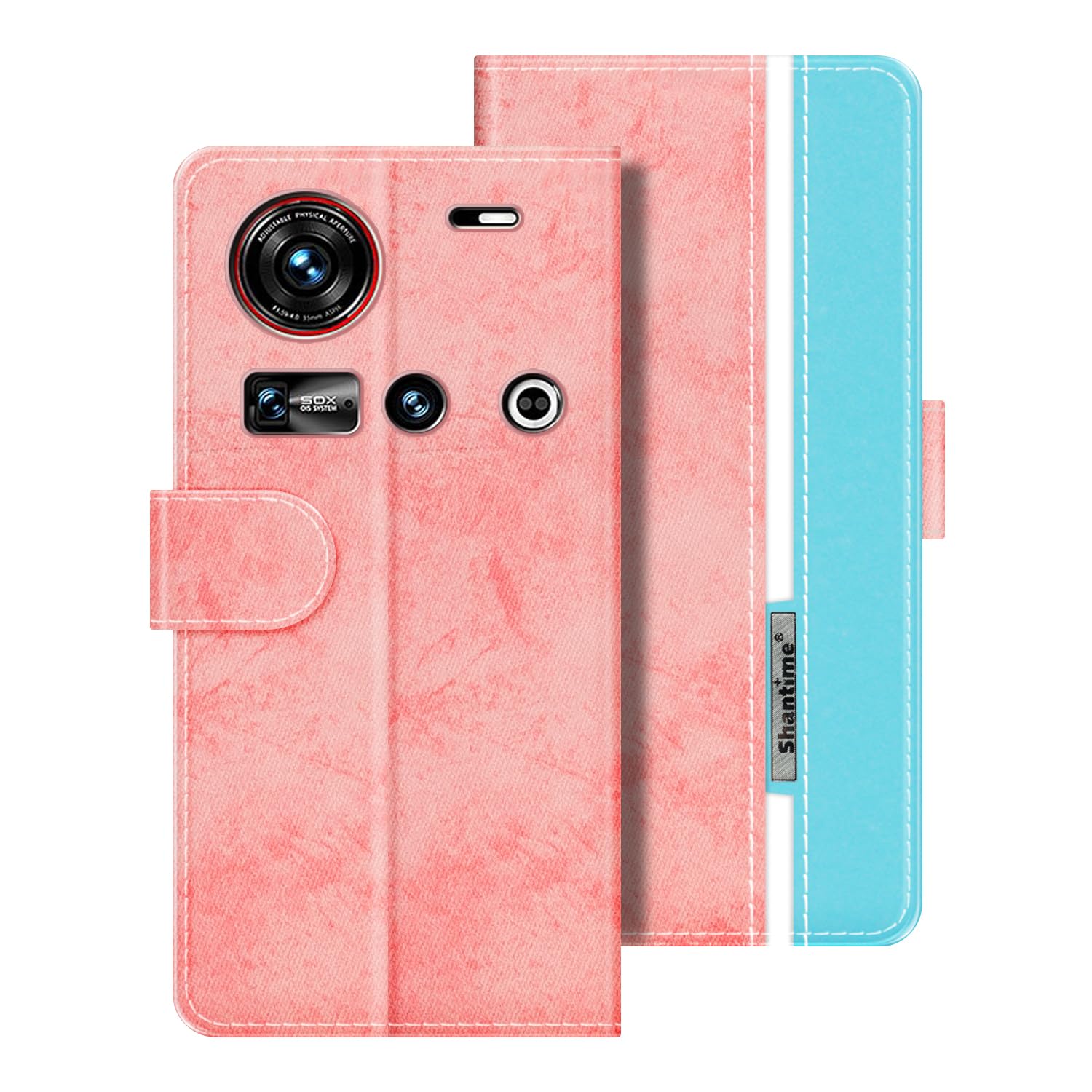 Amazon.co.jp: OAGELIM ZTE Nubia Z70 Ultra 5G フリップカバー、磁気