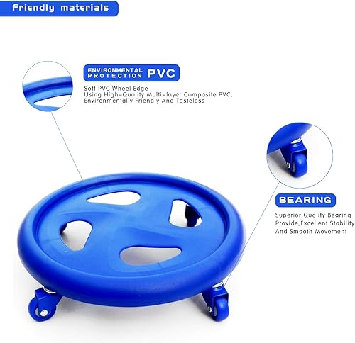 Miniatura 3 de Rodillo abdominal para abdominales, rueda de ejercicio de disco con núcleo de posavasos, deslizadores de fitness, equipo de entrenamiento abdominal,