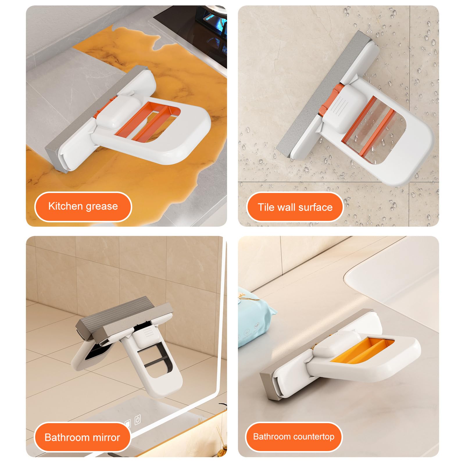 Piccoli mop Assorbimento da 8 con testine