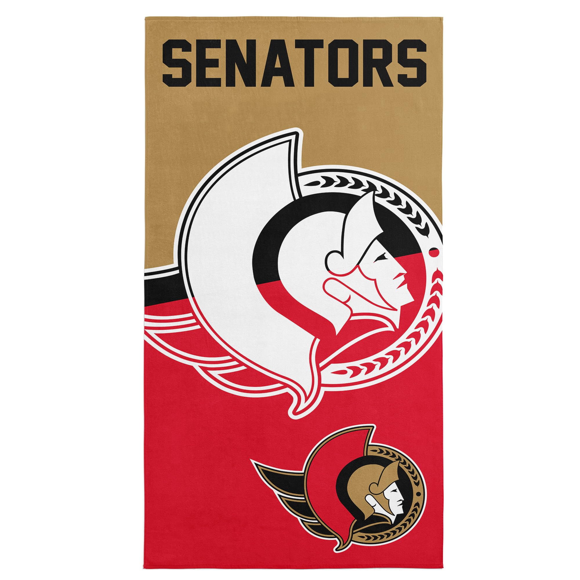 NORTHWEST Ottawa Senators NHL Incisor Micro Fiber Beach Towel 30 x 60 Inches