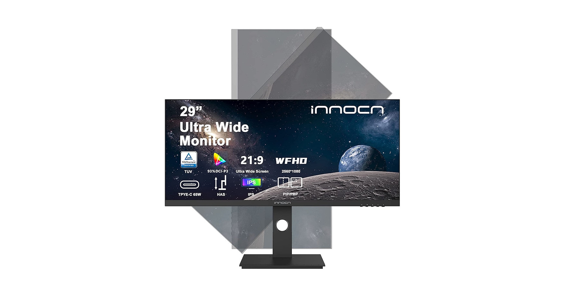 INNOCN 29 2K WFHDモニター 100Hz 29C1F-D 29C1F-D | 29