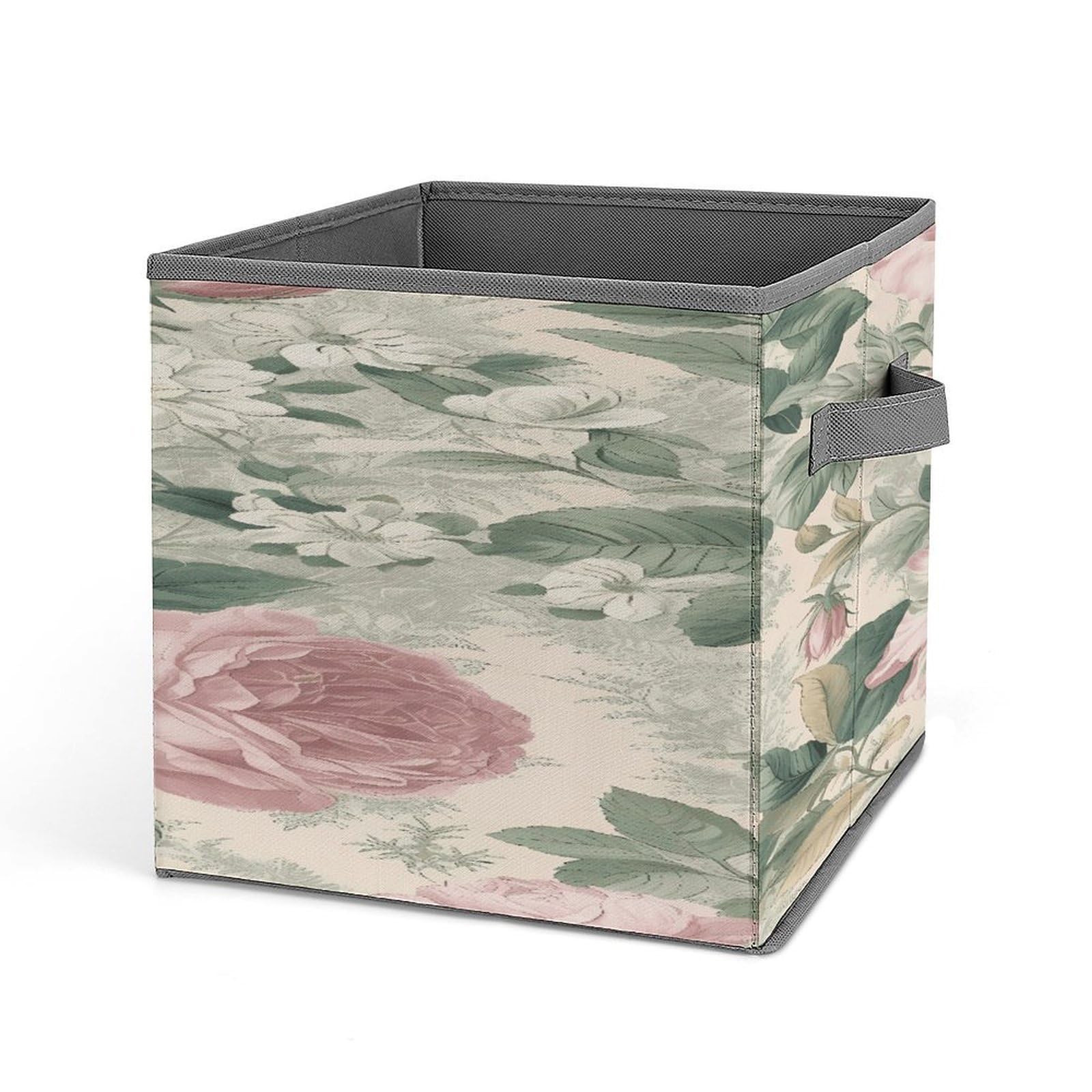 Fekiloot Style Peach And White Storage Bins Storage Baskets