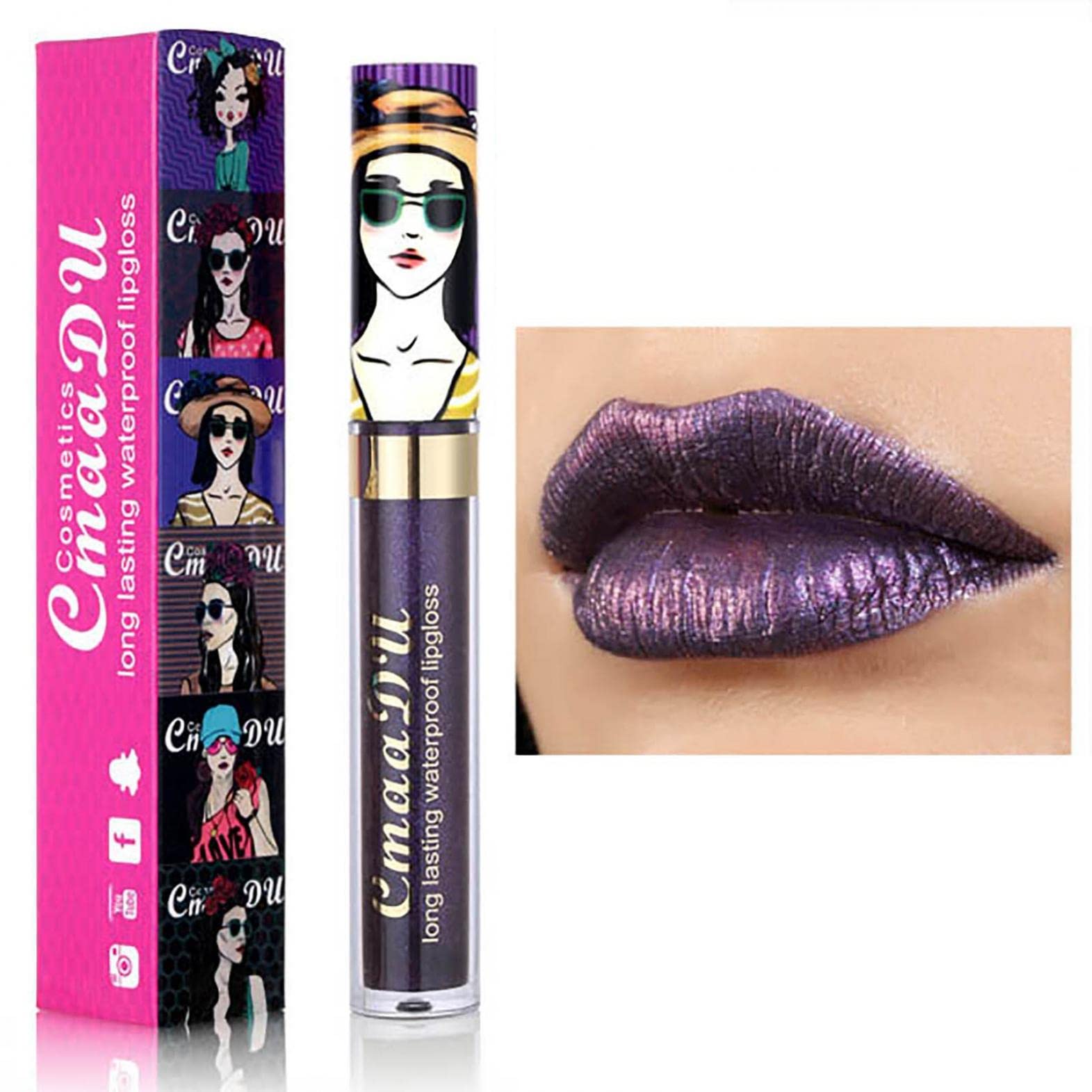 韓国リップ 外国リップ Amazon | BNAN リップティント韓国セット リップグロス 10色