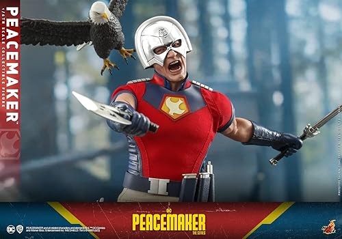 Miniatura 12 de Figura de TV Masterpiece Peacemaker escala 1/6, color rojo