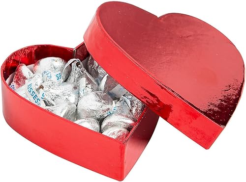 Miniatura 2 de Fun Express Cajas de recuerdo en forma de corazón rojo 12 piezas