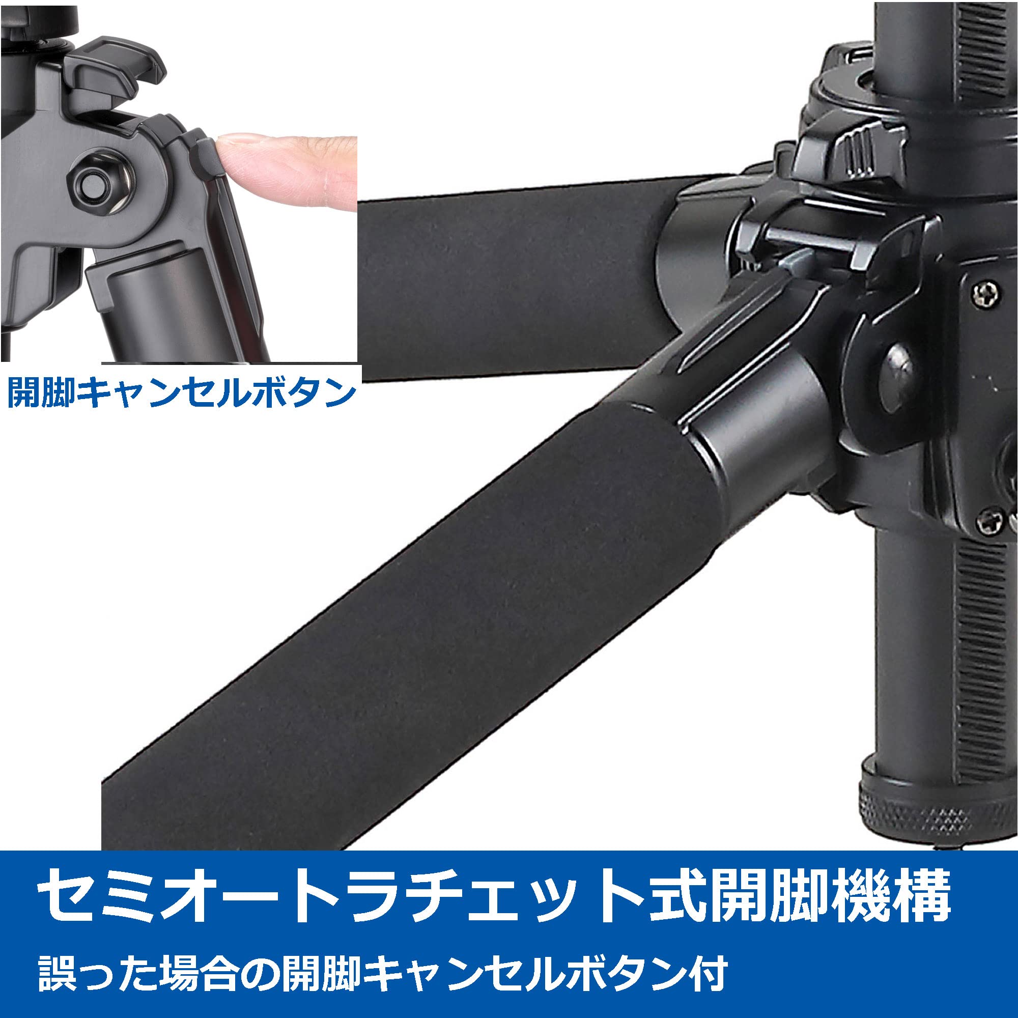 Velbon - Rさん★ベルボン ギヤ式三脚　Pro Geo N630★雲台とケース付 Velbon（ベルボン） 中型カーボン三脚 3段 プロフェッショナル