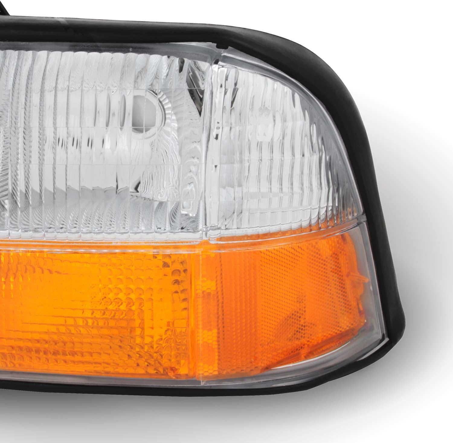 AKKON - For 98-04 GMC S15 Sonoma | 98-01 GMC Jimmy | 98-01 Oldsmobile Bravada Headlights Assembly Replacement Pair