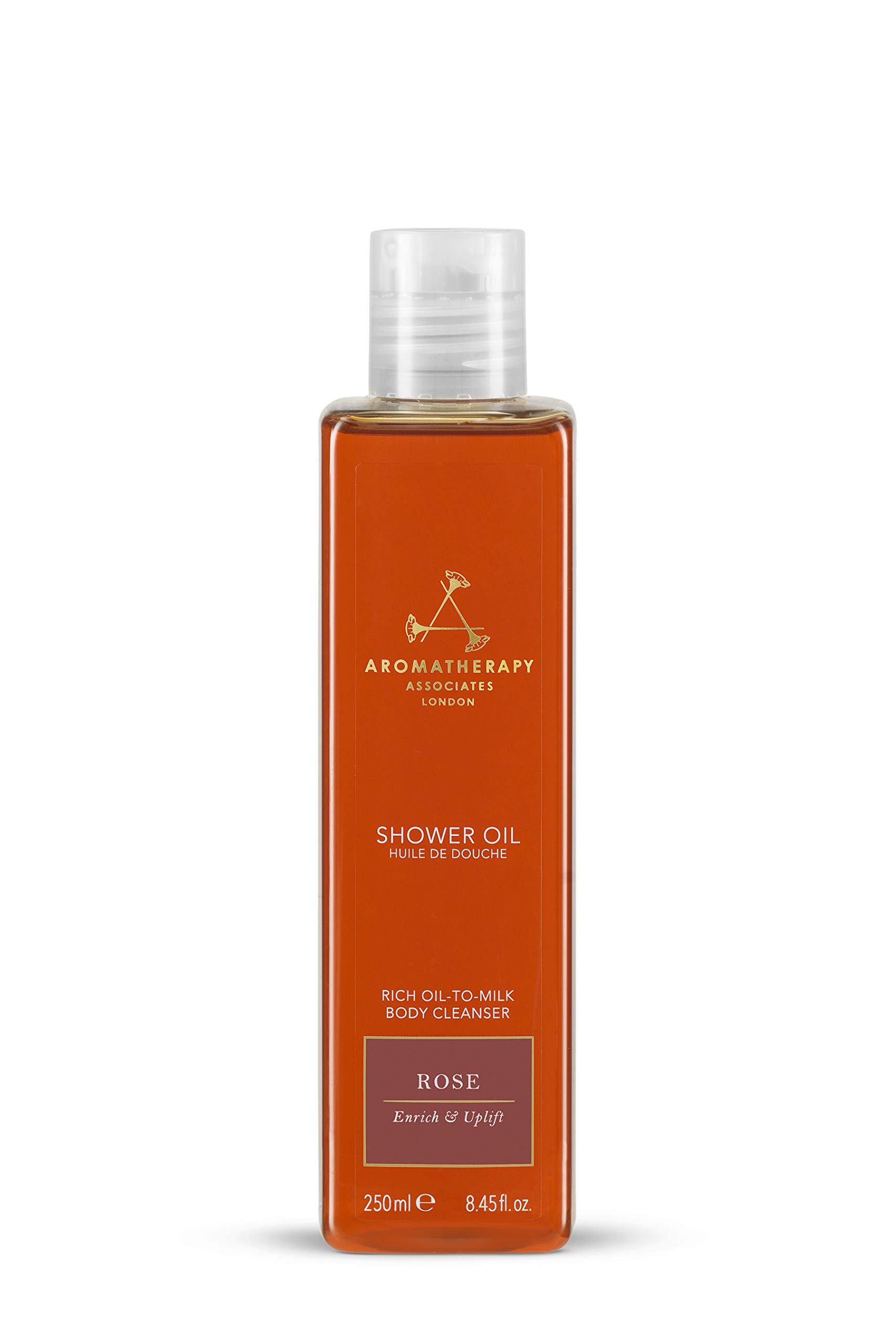 Buy Aromatherapy Associates Rose Shower Oil 250 ml. Enrich skin