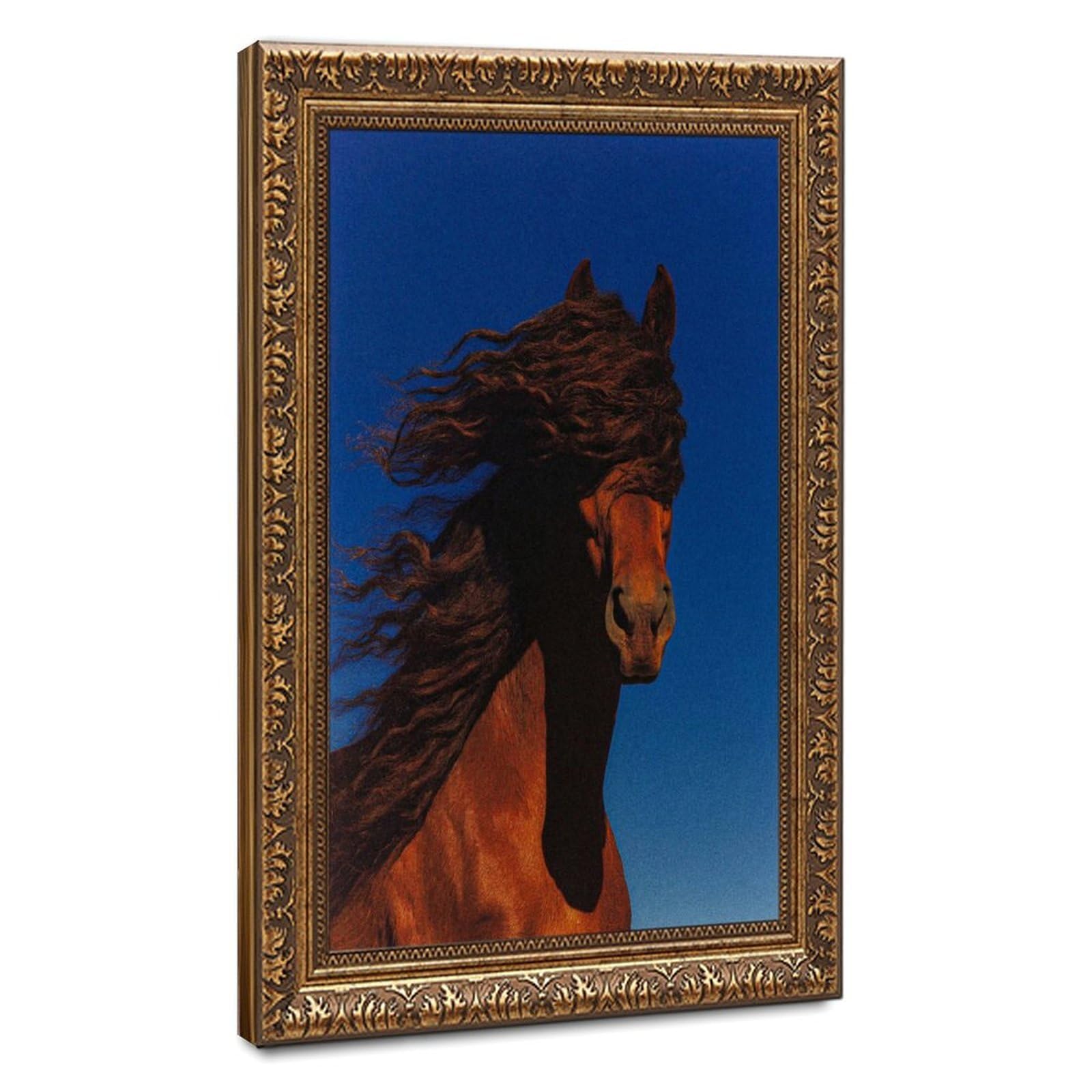 Bareronor Interesting Abstract Horse (7) Canvas Poster Bedroom Decor Landscape Office Room Decor Gift 20" L X 30" W