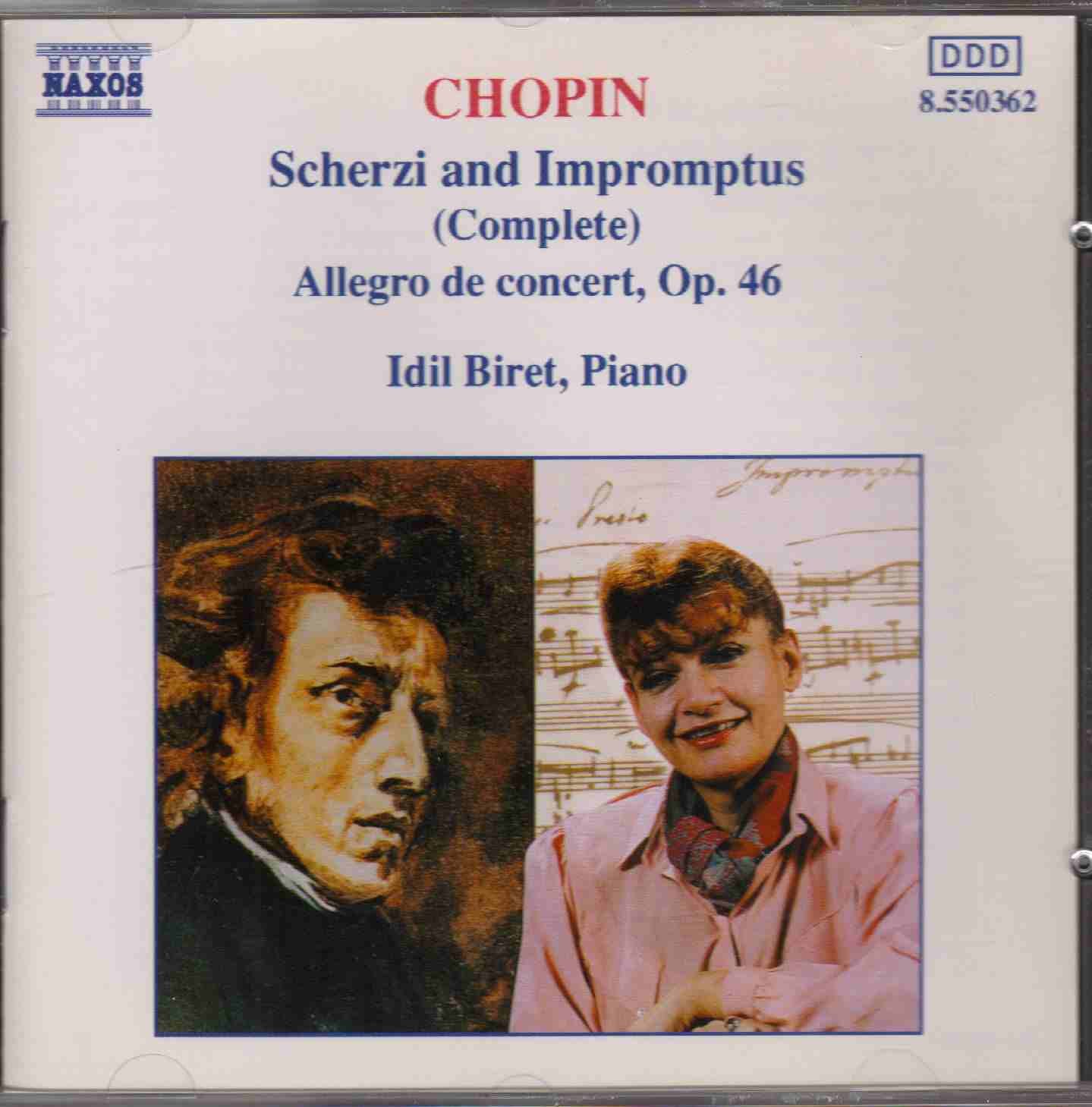 Chopin;Impromptus/Scherzi/a [Audio CD]