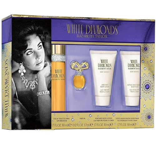Elizabeth Taylor White Diamonds EDT Set de regalo de 1.7 fl oz