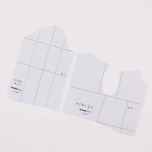 Amazon.com : DIHAN #Y125 1:5 Scale Woman's Garment Pattern Sleeve ...