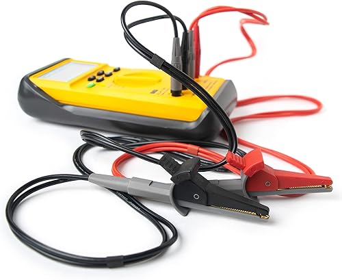 Miniatura 7 de UEI CLM100 Medidor de longitud de cable eléctrico digital, medidor de longitud de cable que mide resistencia Ohm 65Ω, 30,000 pies, alambre de cobre