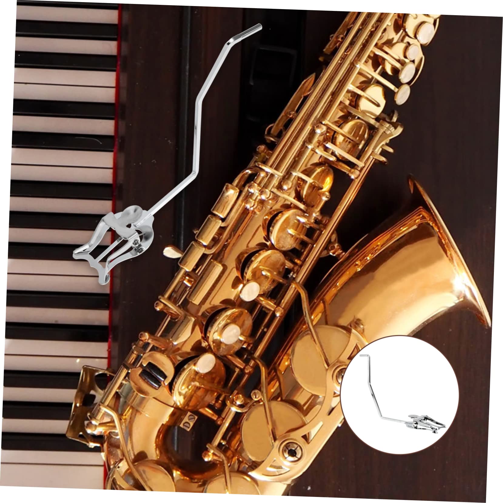 HEMOTON 4 Pezzi Morsetto Per Spartiti Musicali Per Sassofono Supporto Per Spartiti Musicali Per Musicisti Presa Robusta E Confortevole