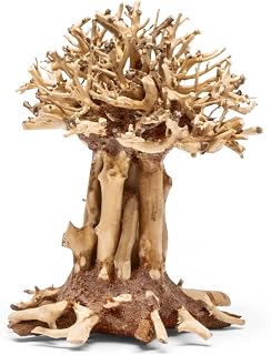 Ultum Nature Systems Bonsai - Handcrafted Hardscape Driftwood for Aquarium, Terrarium, Vivarium, Natural Aquascape Hardscape Decorations, Aquascaping Hardscape for Live Aquatic Plants - 007, Small