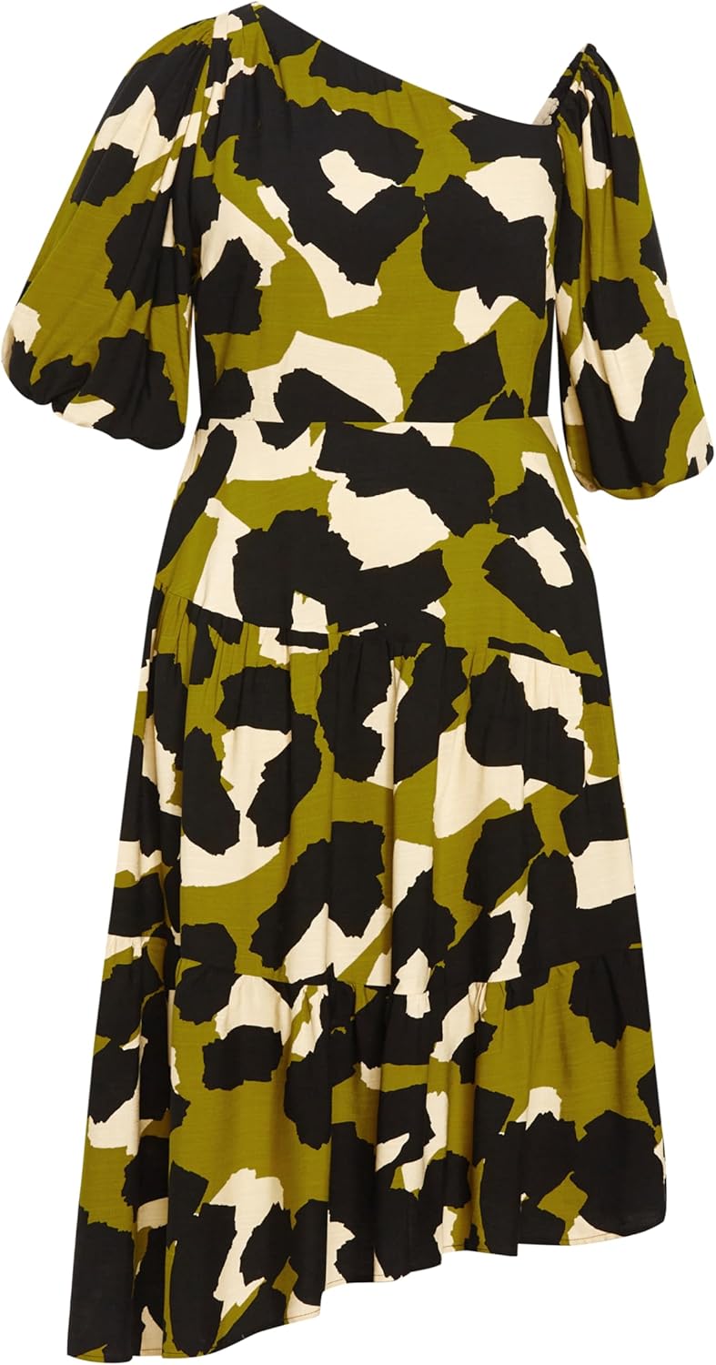 City Chic Women's Plus Size Dress - Jenie Print - Image 4
