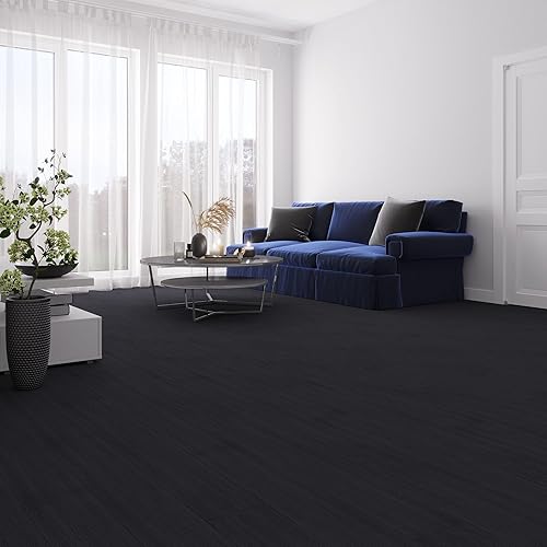 Miniatura 2 de Lucida Surfaces Azulejos de vinilo de lujo  Suelo entrelazado para instalación de bricolaje  10 tablones de aspecto de madera  MaxCore  245 pies