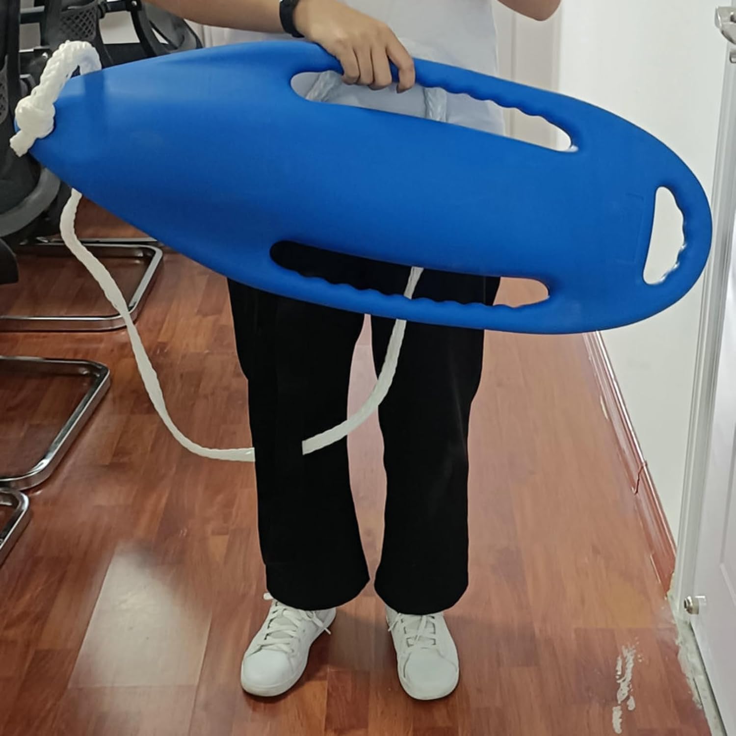 スイミング フロート ライフガードレスキュー用 浮力ブイ 水難救助用 (ブルー)