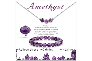 3PS Purple Jewelry Sets: Captivating Crystals for Women