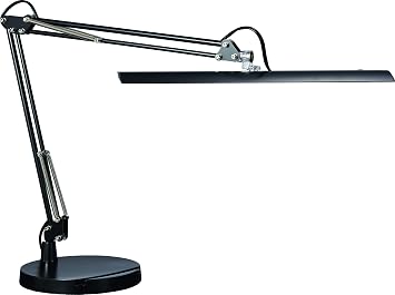 Yamada Lighting Z Light Tabletop with Base Brightness 2430Lx High CRI LED Skin Tone Beautiful Ra90 Black Z-10DB