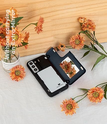 Miniatura 537 de GOOSPERY Parachoques magnético para puerta compatible con Galaxy S23, tarjetero tipo cartera, cierre automático, protección de doble capa resistente