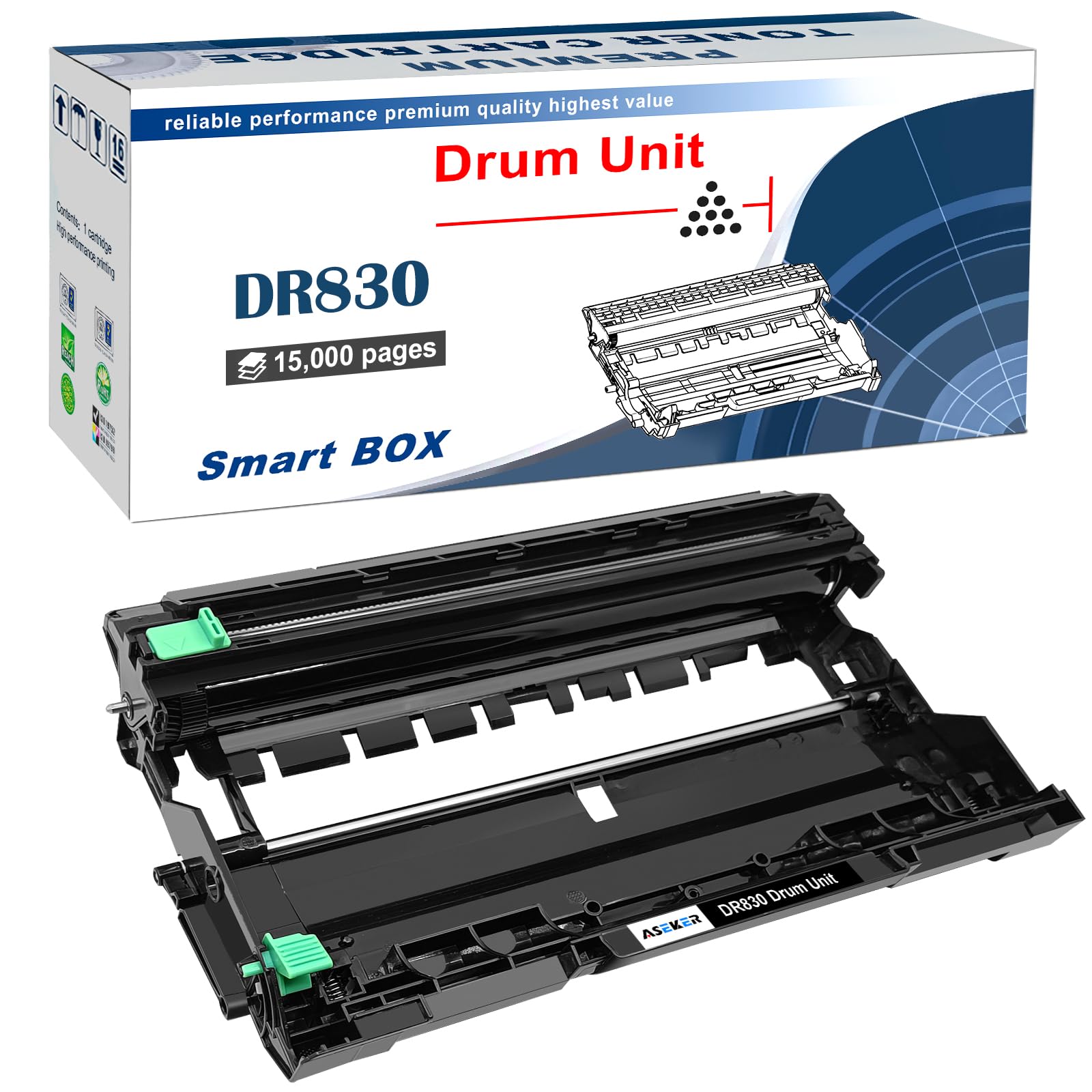 Dr830 Drum Compatible Unit Replacement For Brother Printers - Fits HL ...