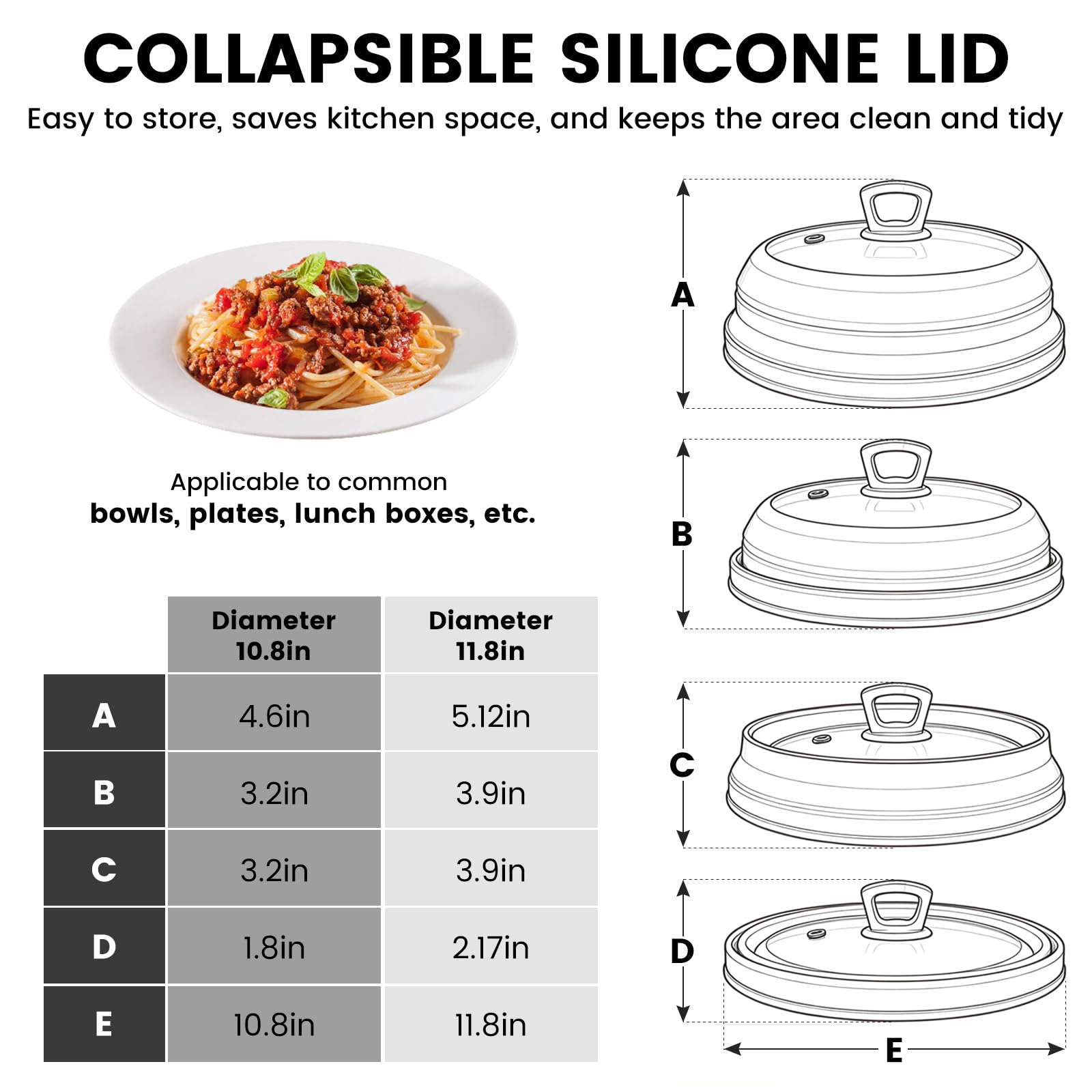 Microwave Splatter Cover - Vented Glass Lid -9 Microwave Splatter Cover - Vented Glass Lid -9