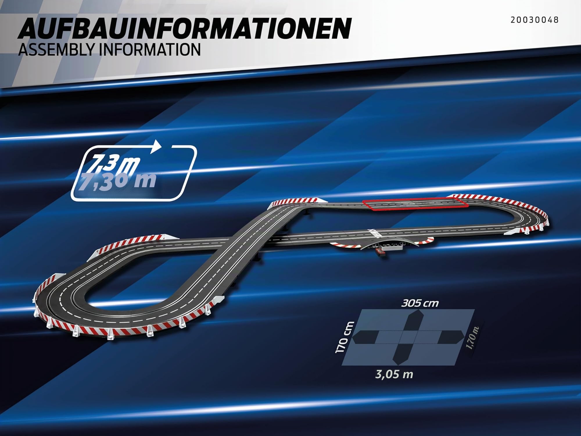 Carrera Digital 132 / Formula 1 Race of The Champions/Red Bull Racing RB20 M. Verstappen vs. S. Pérez / 7,3 m Racetrack/Wireless 2.0 / Up to 6 Drivers/Scale 1:32 Formula 1 Racetrack Set