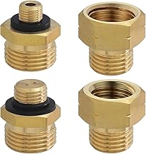 4 Pezzi Cartuccia di Gas Adattatore Europa, Adattatore per Bombole di Gas, Adattatore per Ricarica Bombola Gas, Adattatore Bombole Gas Nr 1-4