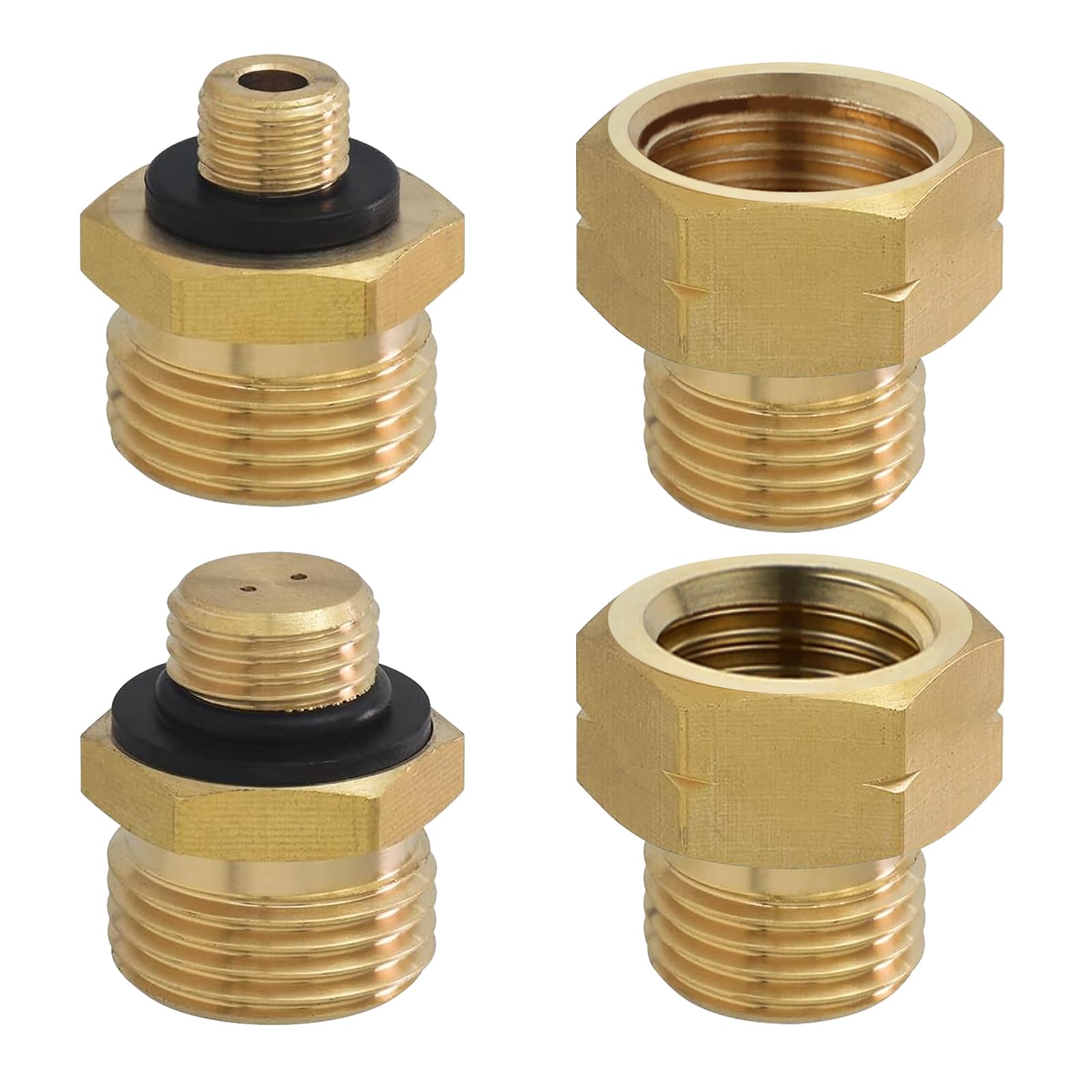 BYZESTY 4 Pièces Adaptateur Bouteille Gaz Camping Gaz Europe N ° 1-4
