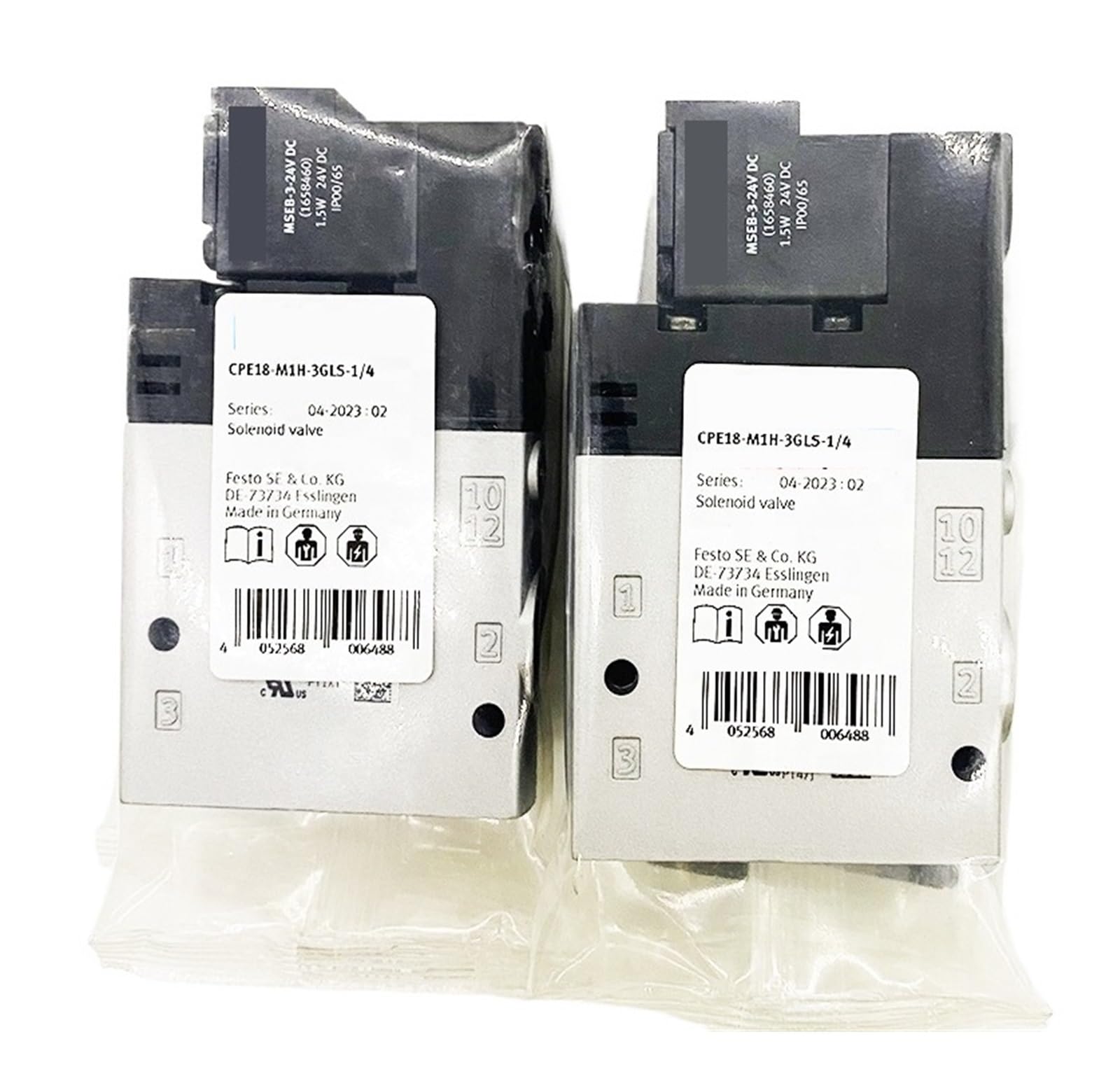 ELZNSQQK 1pcs Valve Islands Solenoid Valve CPE18-M1H-3GLS-1/4 163145