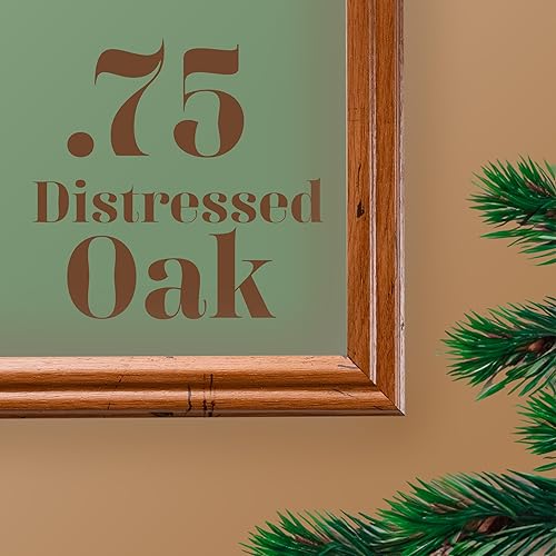 Miniatura 4 de US Art Marcos de 11 x 14 pulgadas, estilo tradicional, roble envejecido, delgado, 0.75 pulgadas de ancho, madera maciza, decoración de pared, póster